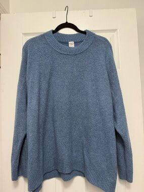 Blue Crewneck Women’s Sweater